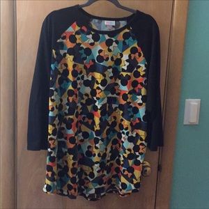 2 Lularoe Randy Raglan Shirts - Size 3x